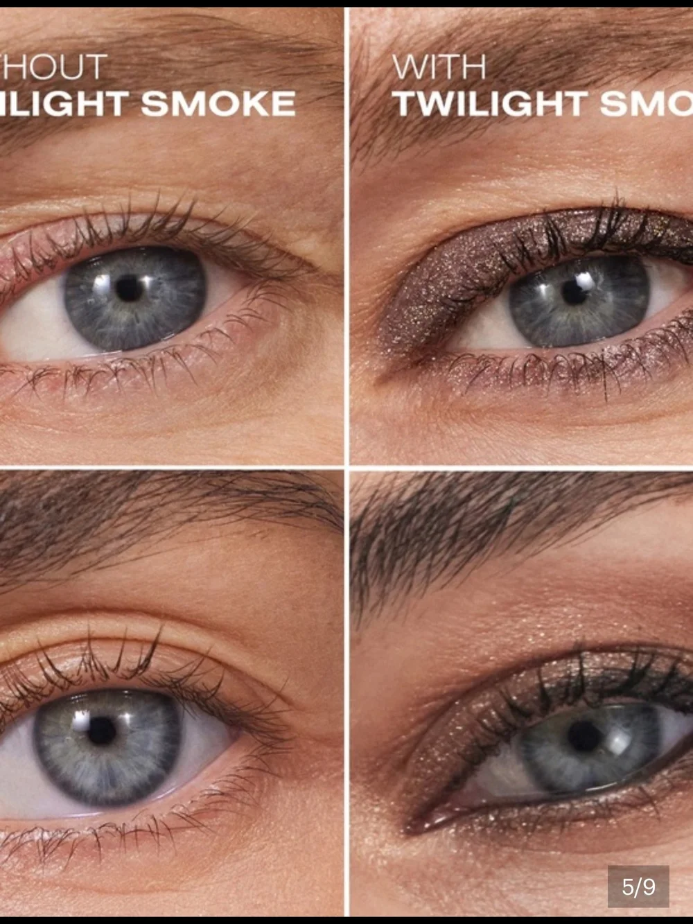 Sarah Creal Metallic Brown Eyes Up Eyeliner In Twilight Smoke NIB